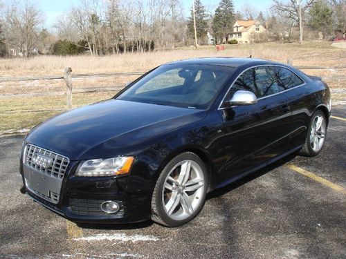 2009 audi s5 coupe - nav, bang  olufsen, carbon fiber, back up camera, sunroof!