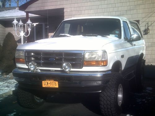 1996 ford bronco eddie bauer sport utility 2-door 5.8l