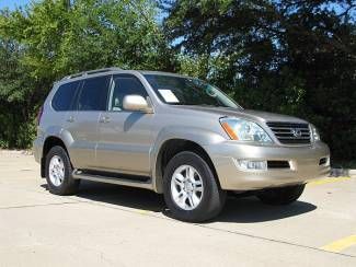 2004 lexus gx 470,cd changer,heated seats,sunroof,steps --&gt; texascarsdirect.com