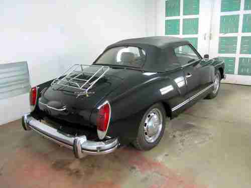 1974 Volkswagen Karmann Ghia Black Tan Intr. Black Top Showroom Quality Manual, US $22,000.00, image 2