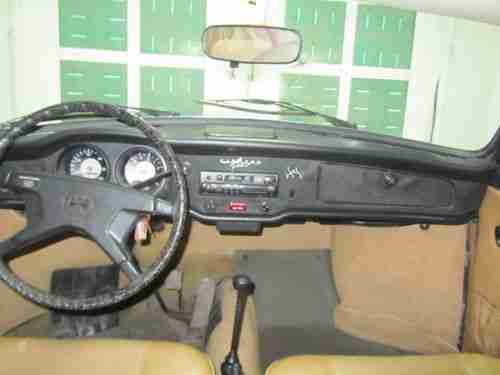 1974 Volkswagen Karmann Ghia Black Tan Intr. Black Top Showroom Quality Manual, US $22,000.00, image 3