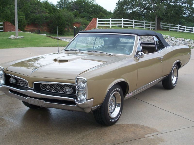 1967 pontiac gto convertible