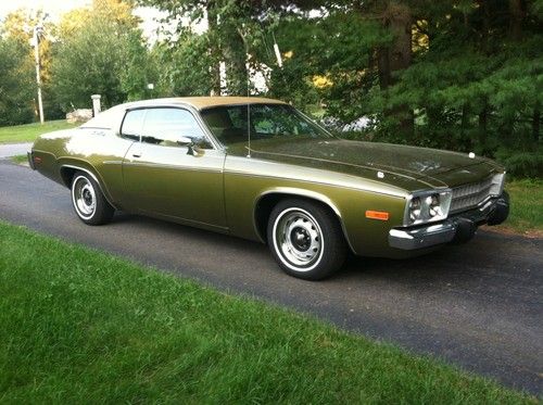 1974 plymouth satellite - survivor - 30k miles