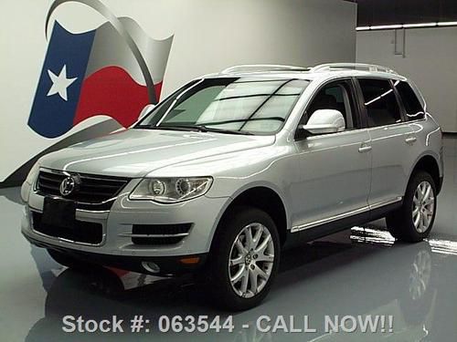 2008 volkswagen touareg vr6 awd sunroof leather nav 52k texas direct auto