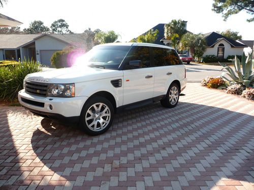 2008 rover sport- rare color combo-low miles-tv's-luxury pack-immaculate-clean