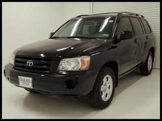 06 highlander v6 power seat traction tow pkg roof rack jbl 1 owner we finance