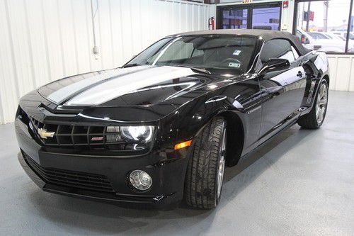 2011 chevrolet camaro ss conv. black , factory warrany  we finance