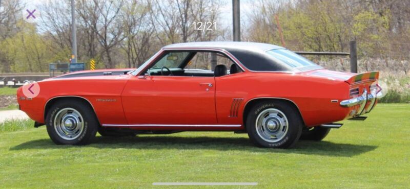 1969 chevrolet camaro rs