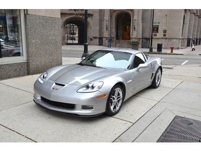 2008 chevrolet corvette z06.  machine silver with ebony.