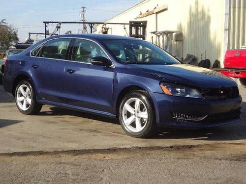 2012 volkswagen passat salvage repairable rebuilder only 6k miles like new runs!