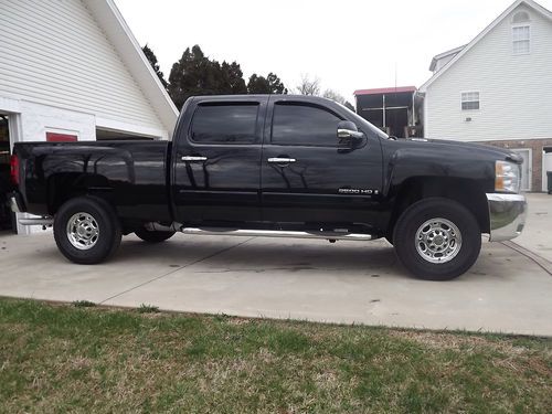 2008 chevy 2500 hd ltz no reserve crew cab pickup 4-door 6.0l