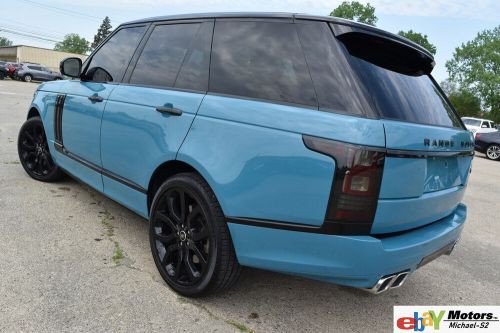 2013 land rover range rover awd 5.0l supercharged-edition(top of the line)