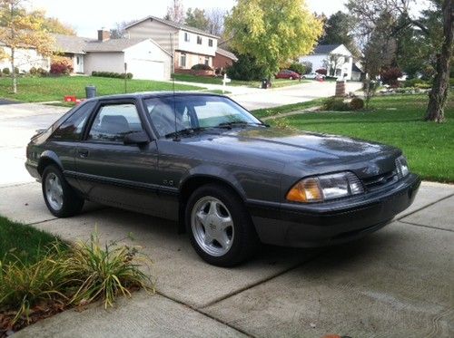 1989 mustang lx sport 5.0 5 speed time capsule survivor 15,400 miles like new