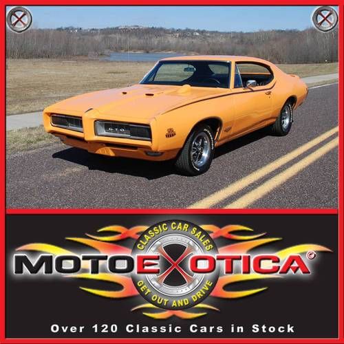 1968 pontiac gto "judge tribute" phs certified, full body off restoration!!!!!!!