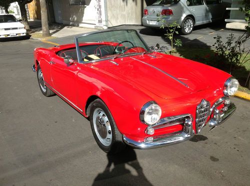 Alfa romeo giulietta spider 1957