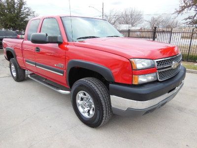 2005 chevrolet silverado 2500hd ext cab diesel 4x4 short bed