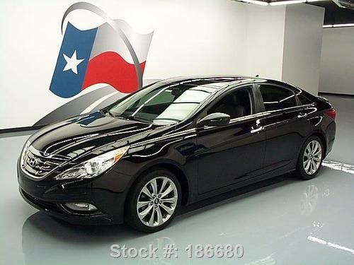 2011 hyundai sonata se sunroof nav paddle shift 32k mi texas direct auto