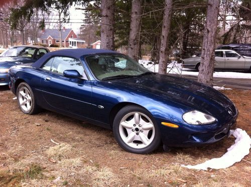 1997 jaguar xk8 convertible, rebuildable, no reserve, low miles