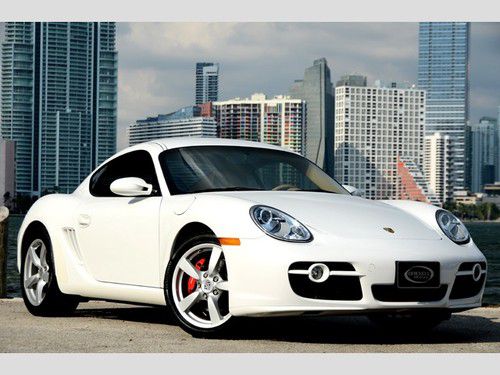 2008 porsche cayman s 6 speed manual 2-door coupe