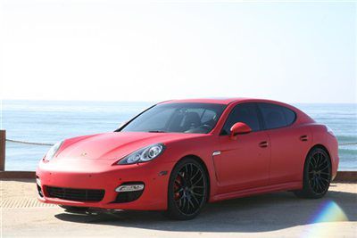 2012 turbo s panamera, black / black.. fully loaded