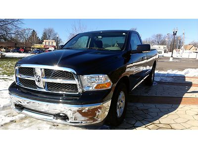 2011 dodge ram slt 2 door no reserve clear title low miles 8ft long bed truck a+