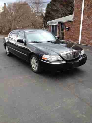 2007 Lincoln Town Car Executive L Limo Limousine Livery BLACK/BLACK One Owner, image 3