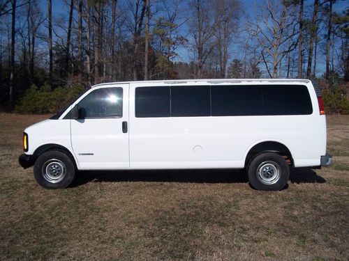 1998 chevrolet express 3500 base extended passenger van 3-door 5.7l