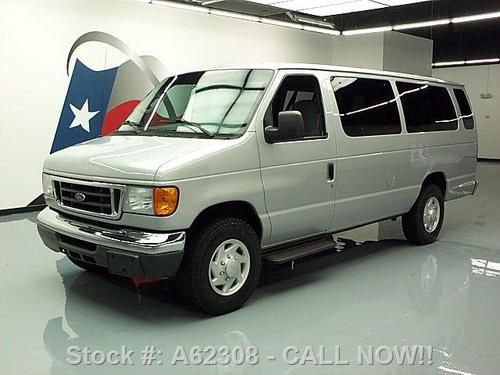 2007 ford e-350 xlt v8 15-pass wheelchair lift 53k mi texas direct auto