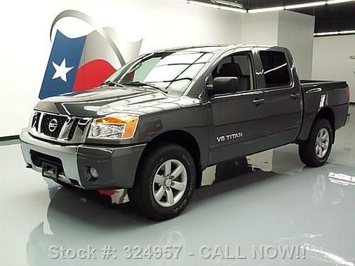 2011 nissan titan sv crew 5.6l v8 4x4 park assist 15k! texas direct auto