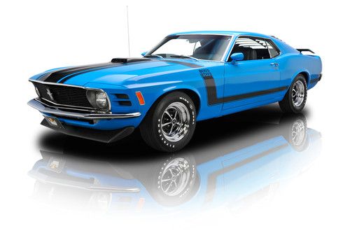 Frame up restored mustang boss 302 v8 4 speed