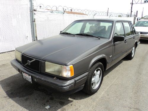 1991 volvo 740 t sedan 4-door 2.3l, no reserve