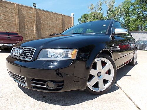 2004 audi s4 awd sport sedan loaded alcantara lthr xenon 6cd bose free shipping!
