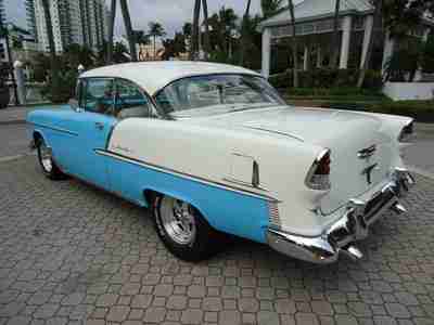 Florida 1955 Chevy Bel Air 2-Door Hard Top Show Quality Classic Collector Car, image 5
