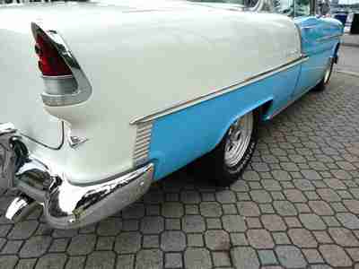 Florida 1955 Chevy Bel Air 2-Door Hard Top Show Quality Classic Collector Car, image 20