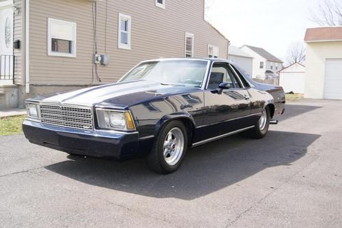 1978 chevrolet el camino - pro street - full custom restoration - show stopper!!