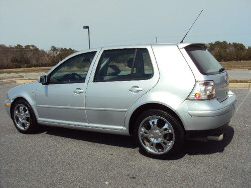 2003 volkswagen golf gl hatchback 4-door 1.9l turbo diesel sporty no reserve