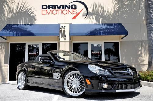 2009 mercedes sl65 amg renntech! blk/blk! rare! 670hp!!