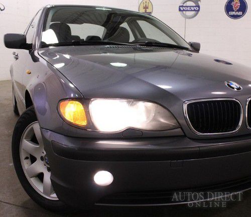 We finance 2003 bmw 325i rwd 5-speed mroof htdsts fogs cd kylssentry sdeairbags