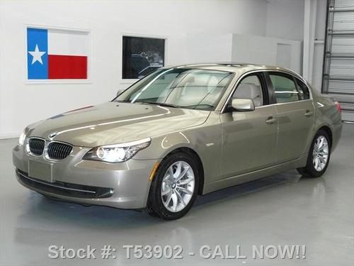 2008 bmw 550i sedan auto sunroof nav park assist 36k mi texas direct auto