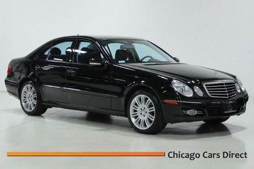 08 e550 4matic sport 18s premium 2 pwr trunk ipod blinds xenon keyless go rare