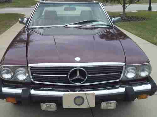 1985 Mercedes Benz 380SL Roadster, image 3