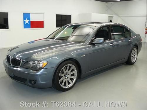 2006 bmw 750li sport climate seats sunroof nav 19's 79k texas direct auto