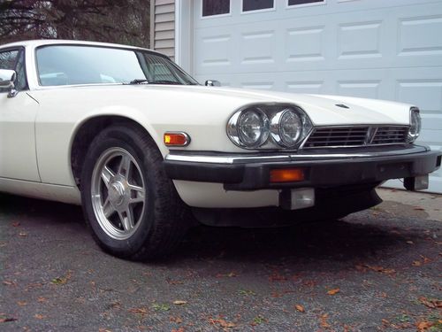 Hot rod, chevy v8-powered jaguar xjs coupe