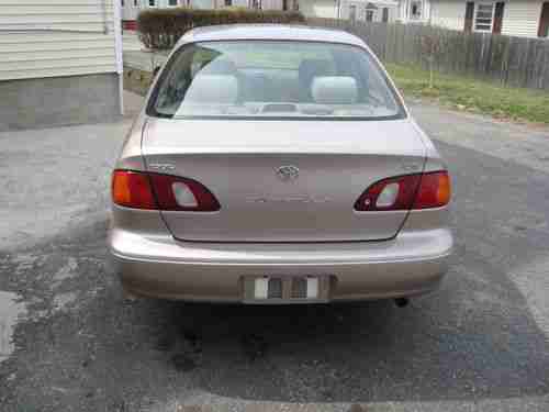 2000 TOYOTA COROLLALE 5 SPEEDS 4CYL 1.8L ENGINE,GREAT SHARP,ONE OWNER VEHICLE, US $3,000.00, image 3