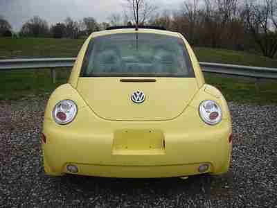 2001 VOLKSWAGEN VW NEW BETTLE 5 SPEED MANUAL ONE OWNER SPRING SPECIAL NO RESERVE, image 8