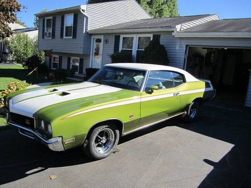 1972 buick skylark gs 455  numbers matching