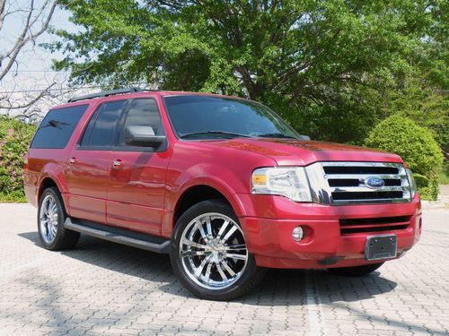 2009 ford expedition el xlt 22s new tires dvd sharpest on ebay