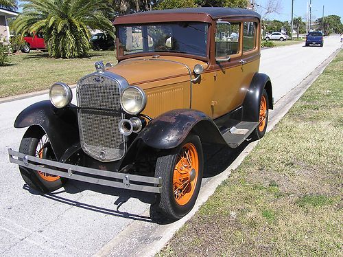 1930 model a ford 2dr., older restoration