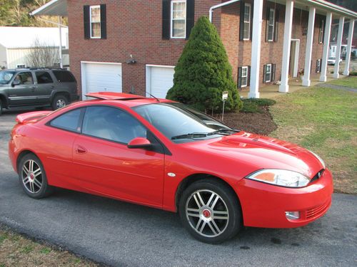 2002 mercury cougar v6 coupe 2-door 2.5l