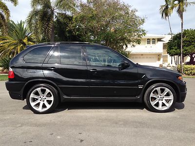 2006 bmw x5 4.8is sport premium  *black on black* low miles - rear entertainment